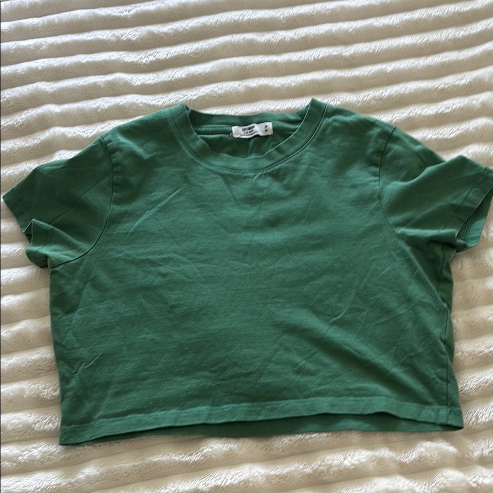 Cotton On Green Crop Top